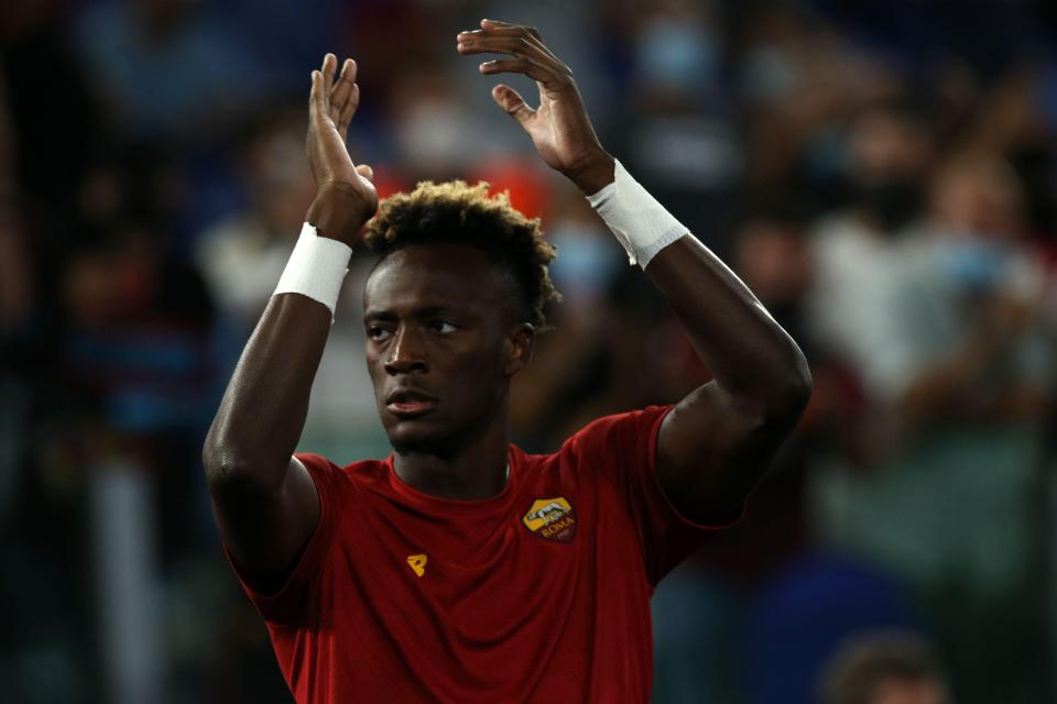 Tammy Abraham joined former Chelsea boss Jose Mourinho at Roma this summer