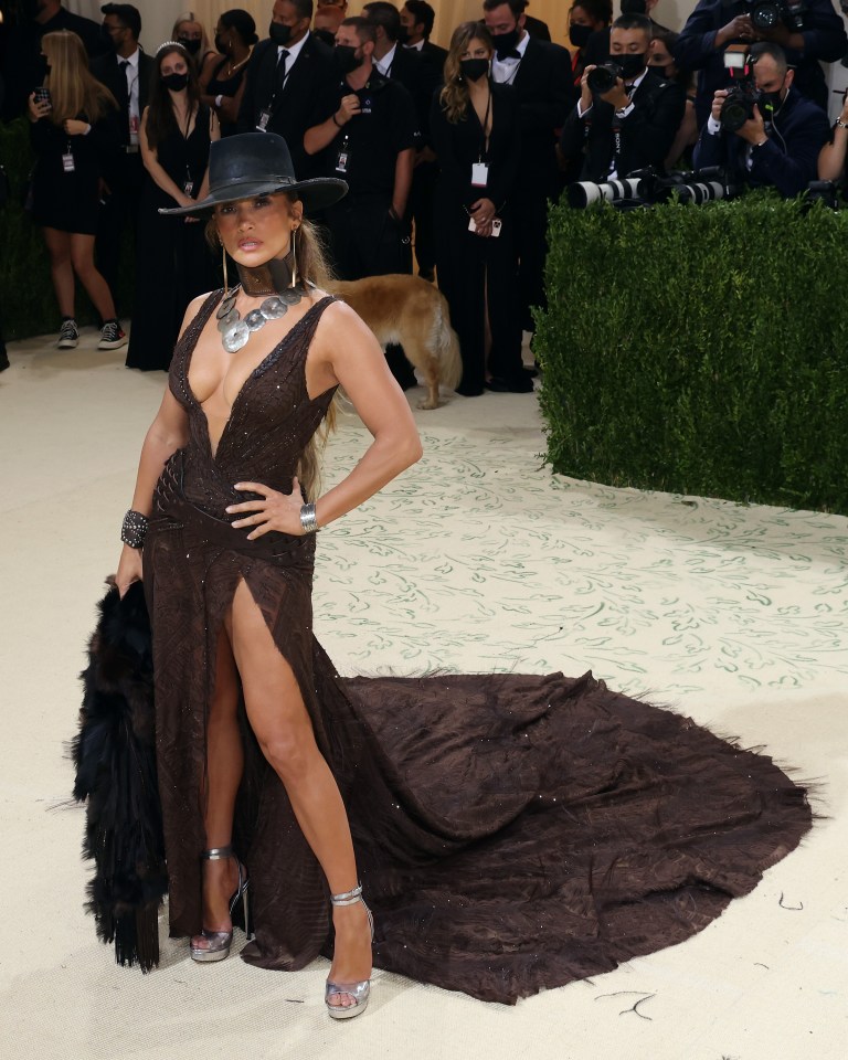 Jennifer Lopez was among the star-studded crowd in attendance at the Metropolitan Museum of Art