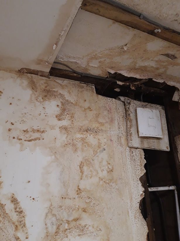 Raw sewage has been leaking into his home for three years