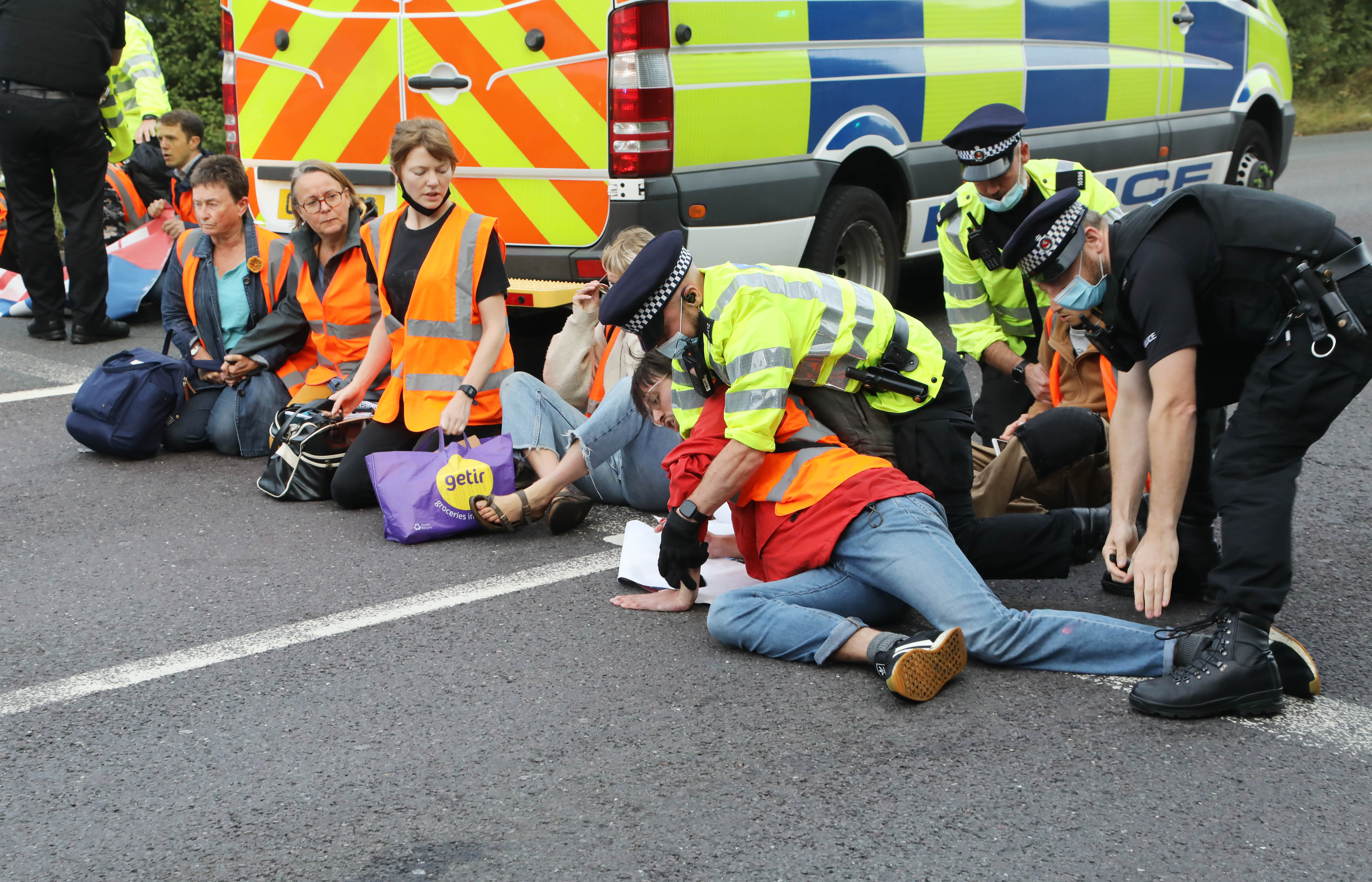 Insulate Britain protesters sparked commuter chaos on the M25 three times in a row