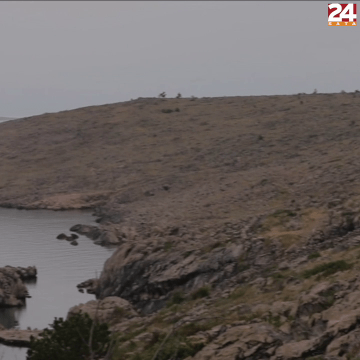 The woman was found bloodied on the isle of Krk over the weekend