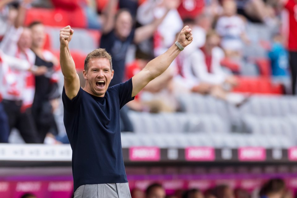 Prem fans have demanded that Bayern boss Nagelsmann uses his skateboard to make his way to England