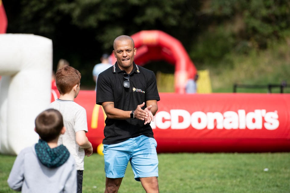 Robert Earnshaw is supporting McDonald’s Fun Football which offers free football sessions for 5 to 11 year olds