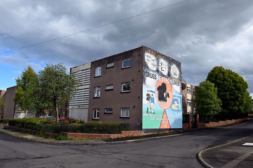 The horror top-floor flat is in Tullycarnet, East Belfast