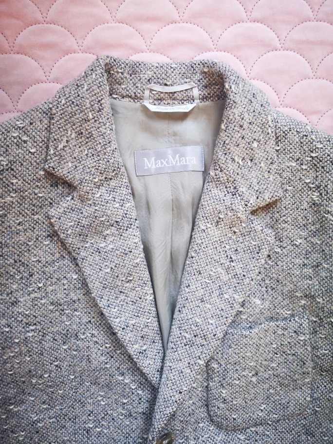 This Max Mara blazer cost Beckie £15 from Sue Ryder - it normally sells for £395