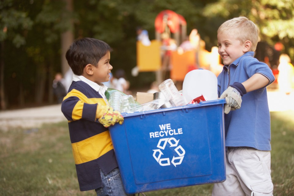 Survey shows little kids are passionate about recycling.