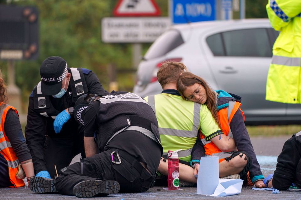 But the sort of scaremongering fanatics now crippling the M25 blocked that too — and the Tories surrendered