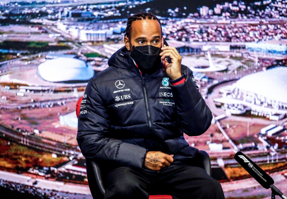 Lewis Hamilton holds the advantage now going into Sunday’s race in Sochi