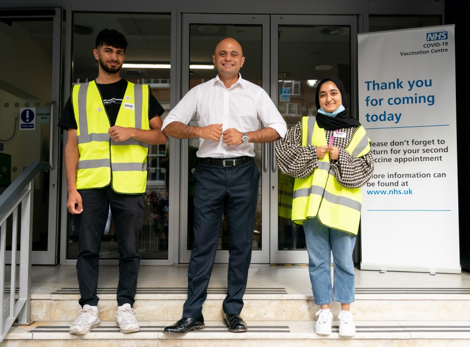 He told helpers ‘thank you so much for coming together and helping in such a special way’