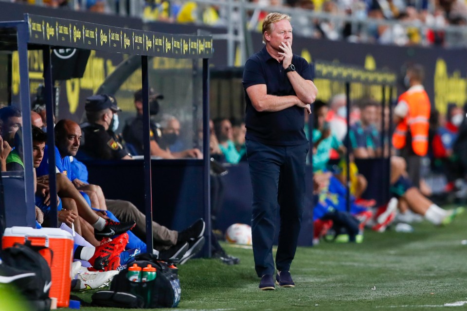 Ronald Koeman’s team are yet to win a game in Spain’s top-flight this month