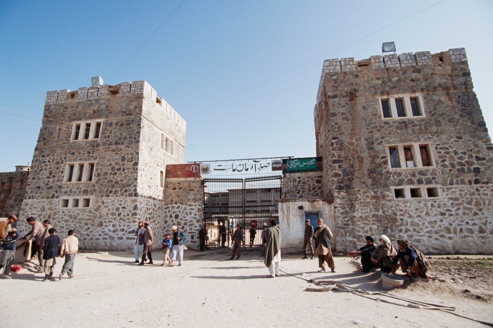 He had been imprisoned at Kabul's high security Pul-i-Charkhi jail