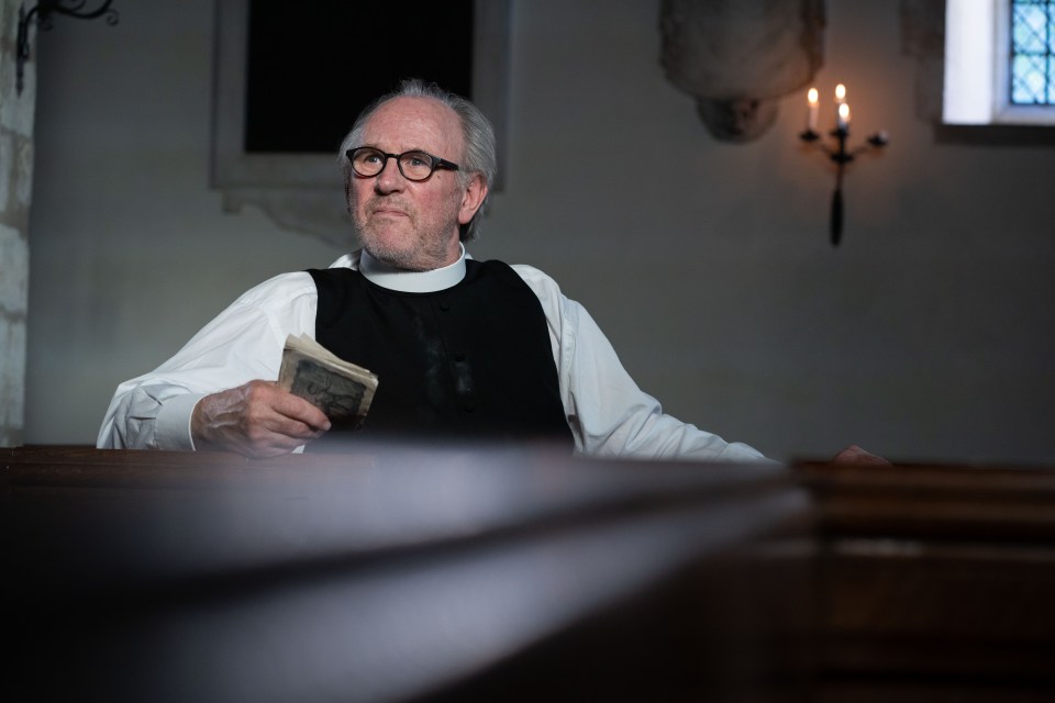 Peter Davison has gone from Doctor to vicar as he joins the cast of The Larkins