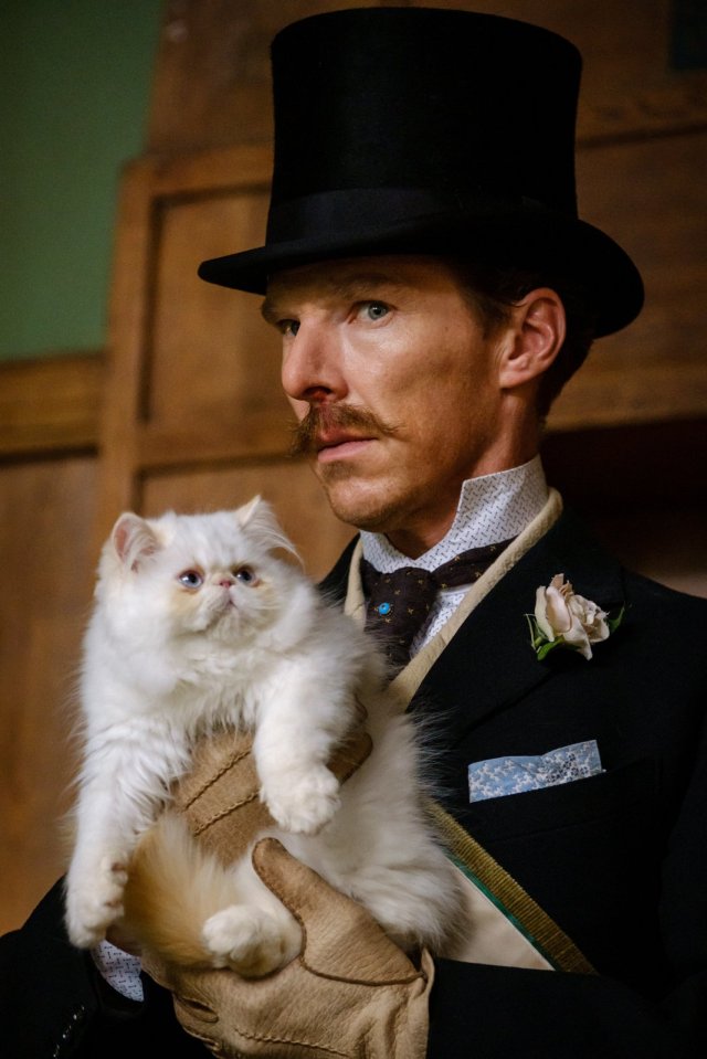 Benedict Cumberbatch plays an eccentric English artist