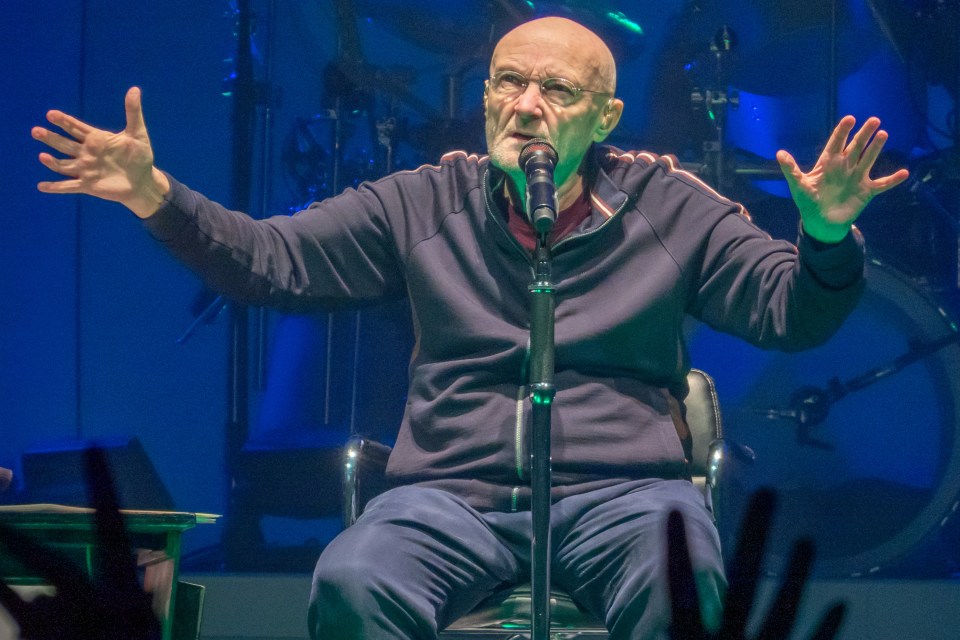 Phil Collins has been plagued by ill health