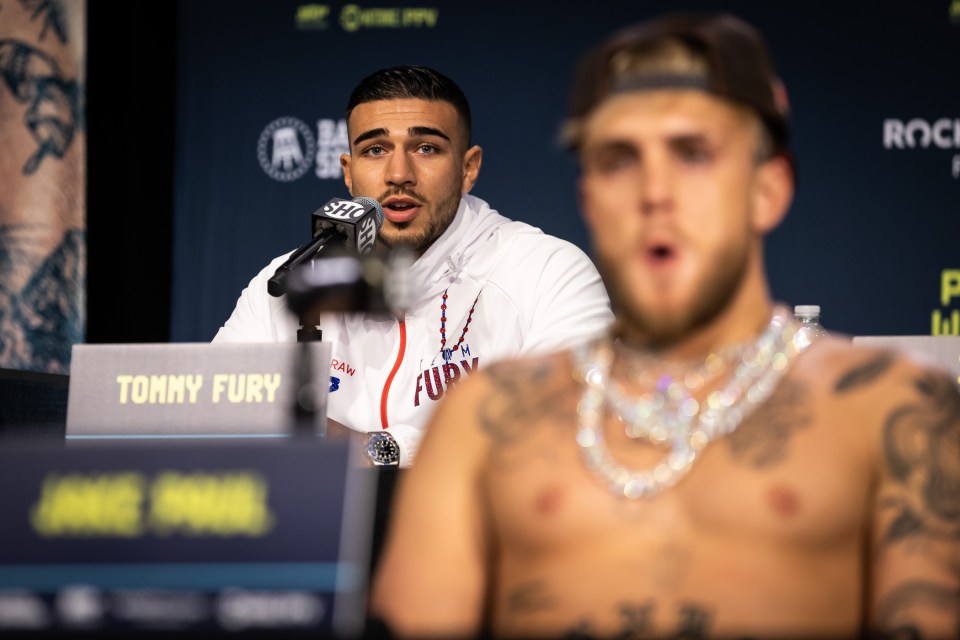 Tommy Fury and Jake Paul are in talks to fight at the end of the year