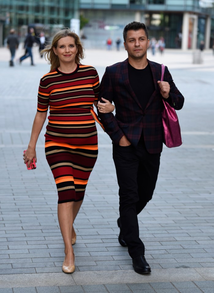 Rachel Riley met husband Pasha on Strictly Come Dancing in 2013