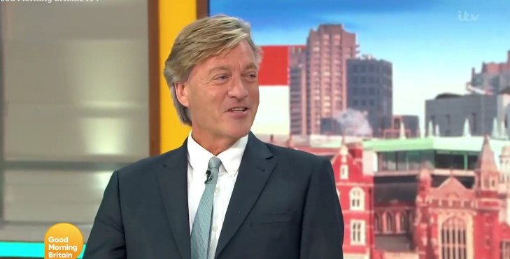 Richard Madeley forgot to pack wife Judy's clothes on their summer holiday