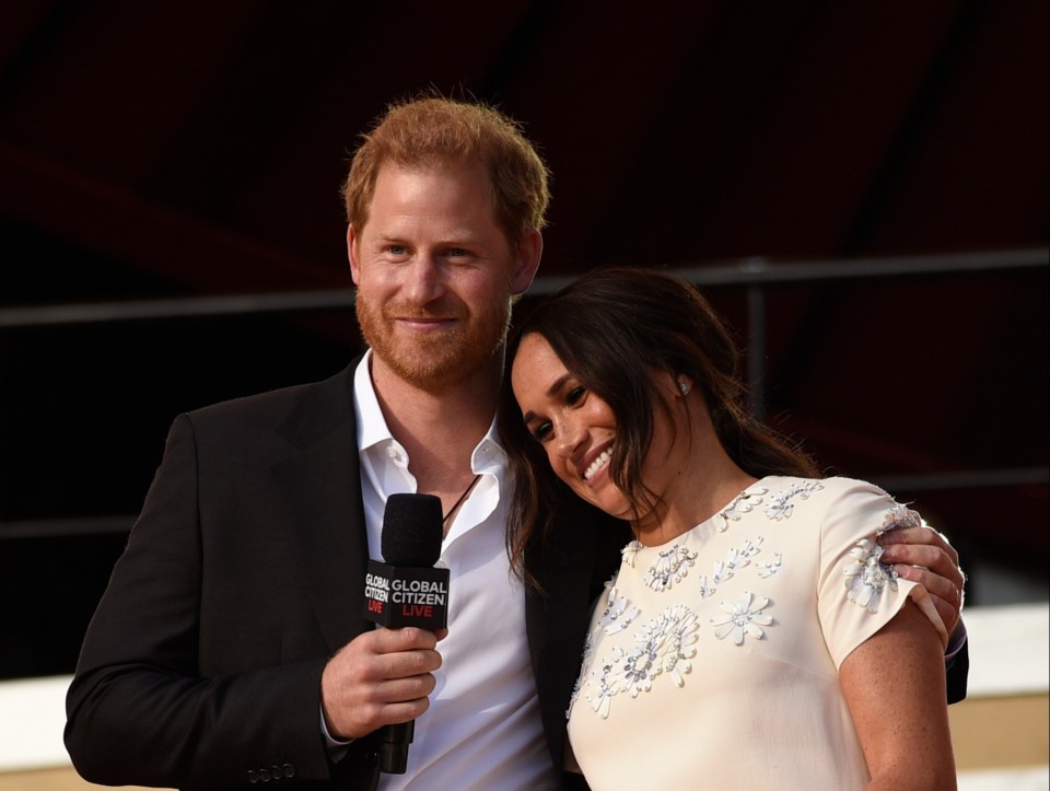 Harry and Meghan spoke at the star-studded Global ­Citizen Live concert in the Big Apple