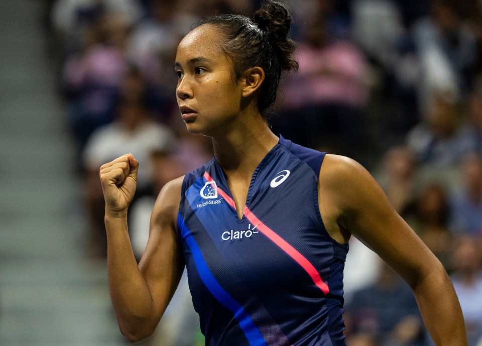 Leylah Fernandez has endured several gruelling matches