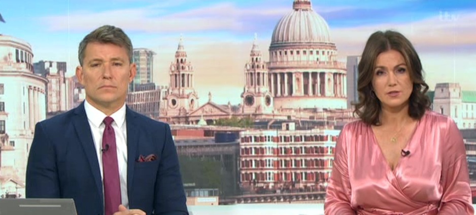 Susanna Reid and Ben Shephard discussed the Ofcom result this morning