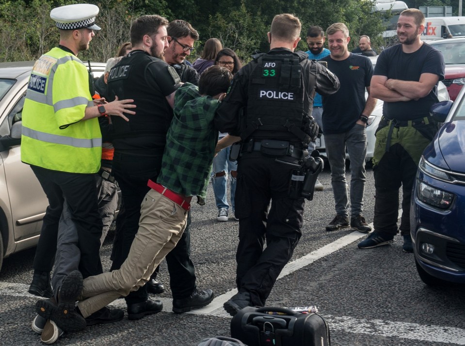 Protest group Insulate Britain are demanding that Boris Johnson makes 'significant legislative change to start lowering emissions'