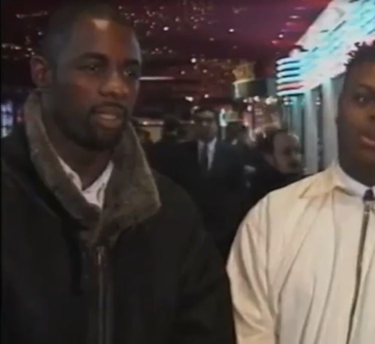 Actor Idris Elba surprised fans with a pre-fame video reaction to 1995's GoldenEye