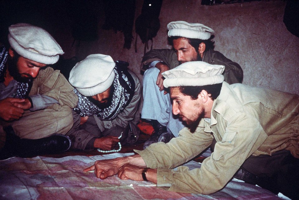 Ahmad Shah Massoud, dubbed the "Lion of Panjshir" for holding out first against Soviet