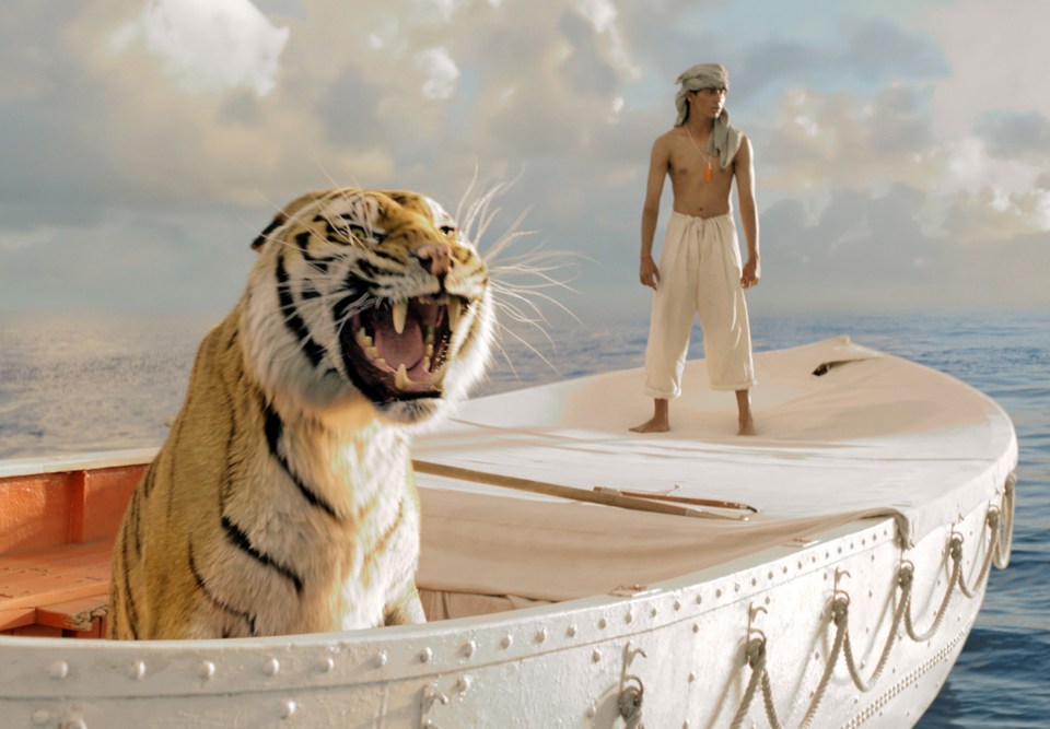 King, a Bengal tiger, was used for some scene in the film The Life of Pi