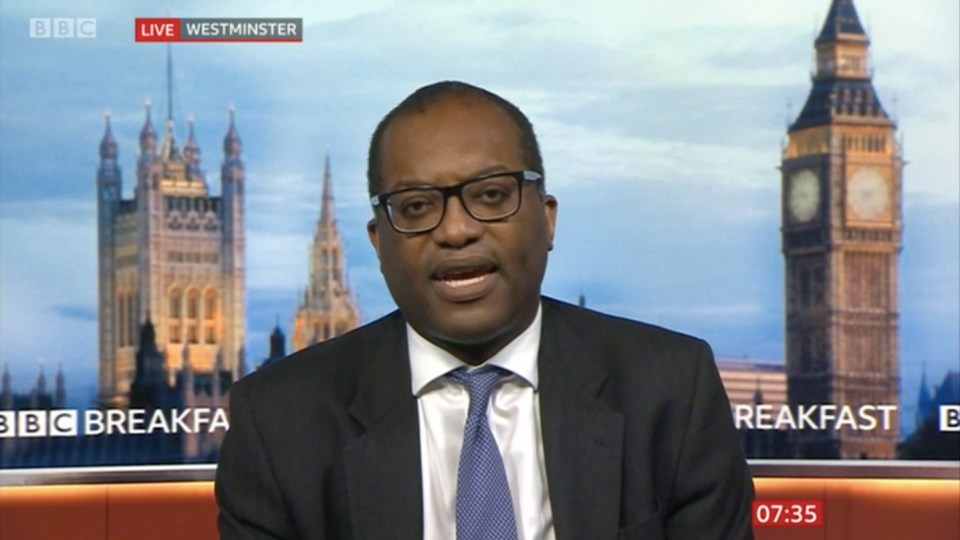 Business secretary Kwasi Kwarteng warned many Brits face a 'very difficult winter'