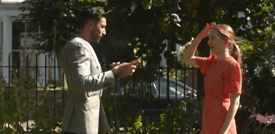 Rose was paired with Giovanni Pernice and was impressed with his sign language