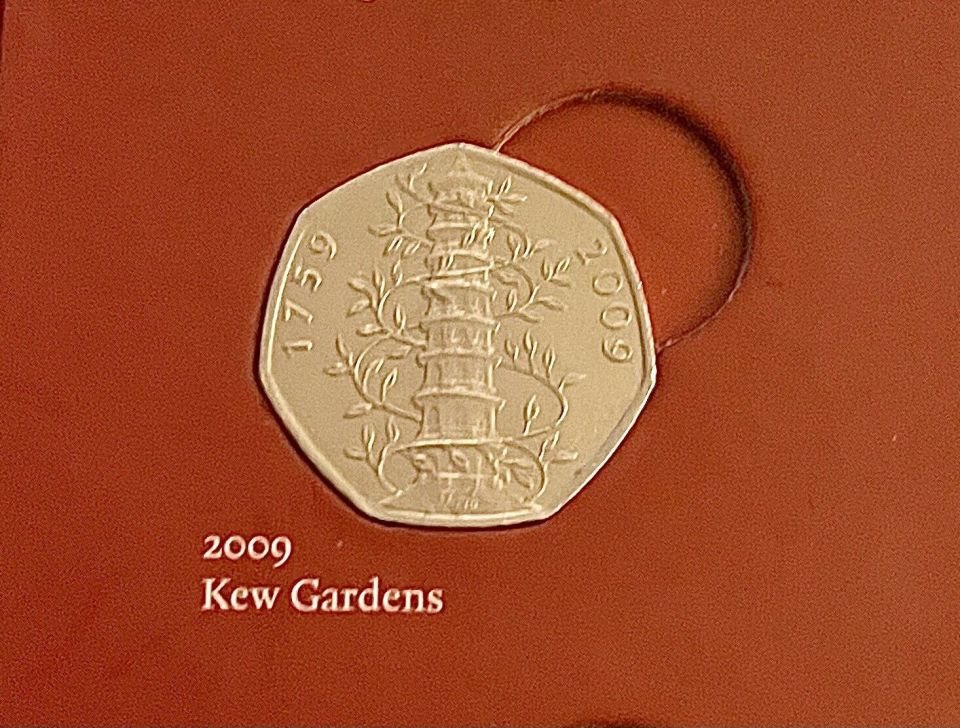 The rare 50p sold for nearly £200 on eBay.