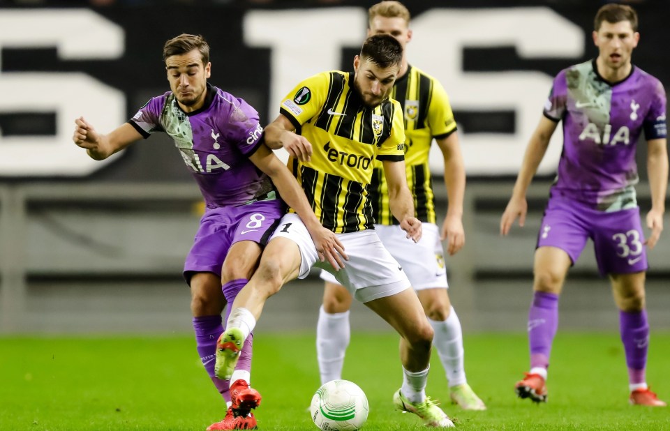 Harry Winks is eager to see more first-team action at Tottenham this term