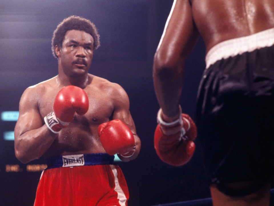 Former heavyweight champion George Foreman