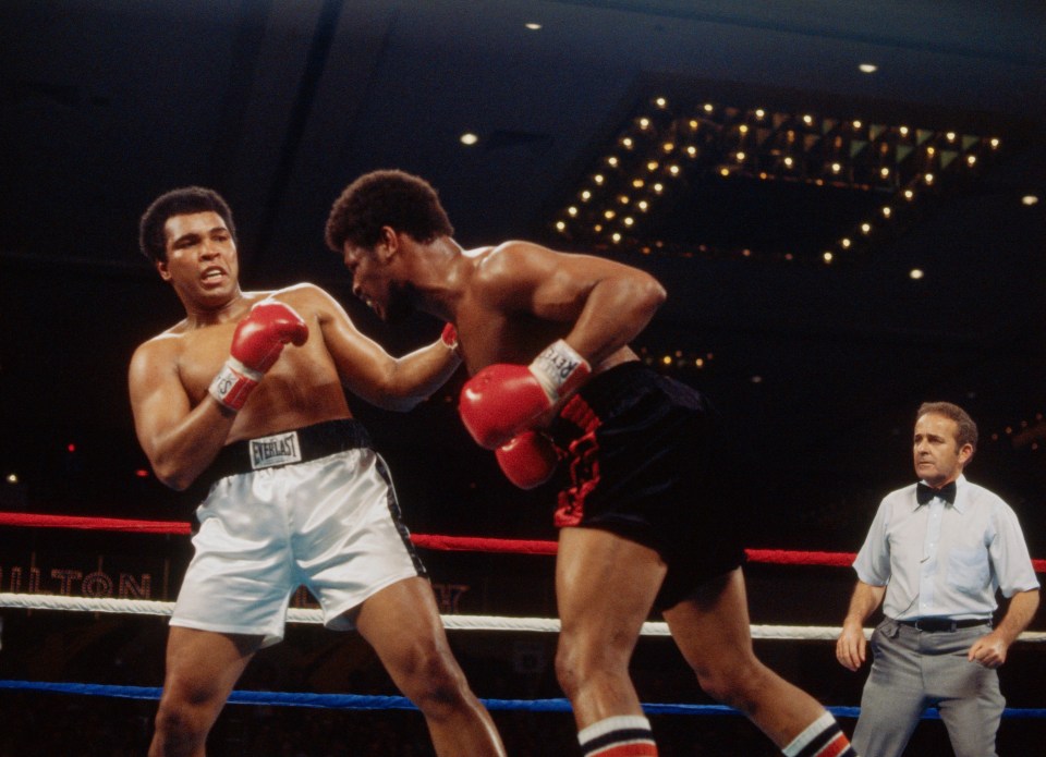 Boxing icon and former heavyweight champion Muhammad Ali