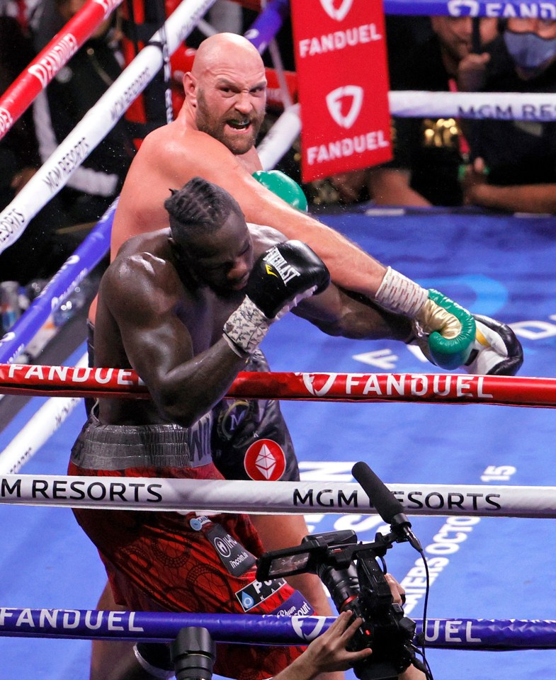 The Bronze Bomber suffered a brutal 11th-round KO loss to Tyson Fury last month