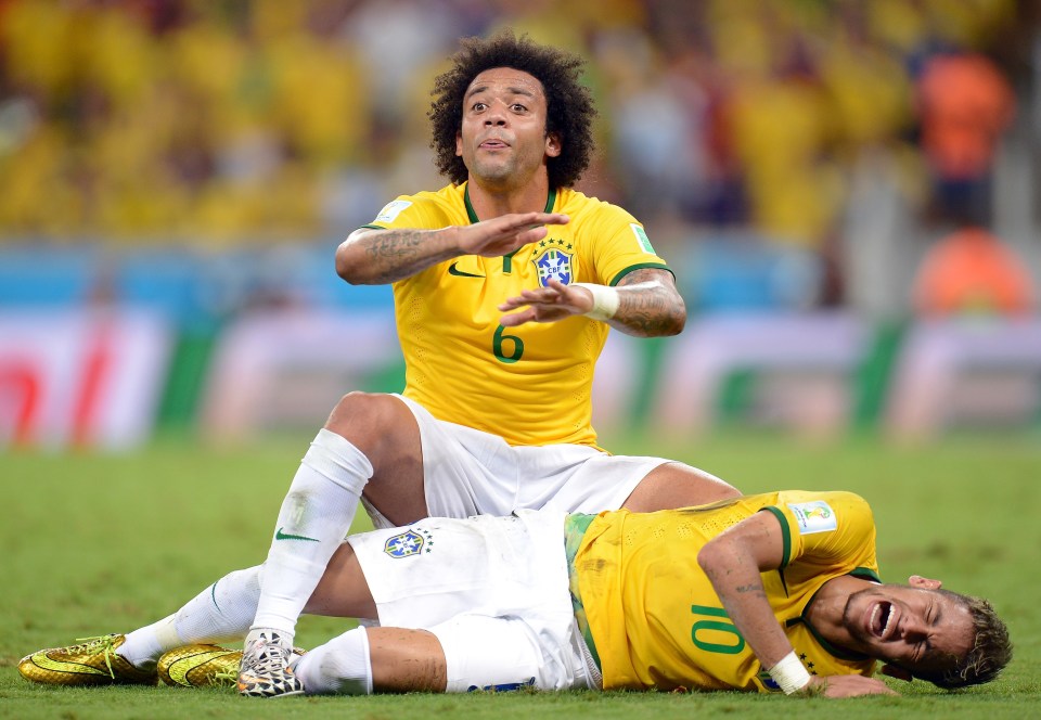 Neymar has had a torrid time at World Cups with injuries