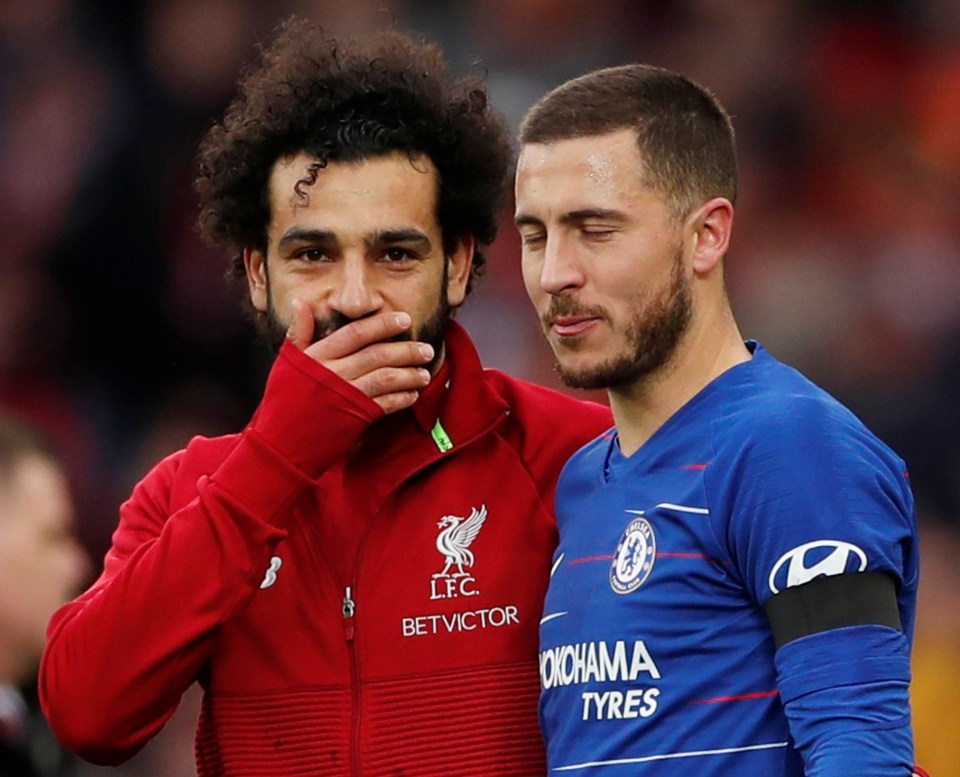 Real Madrid are reportedly ready to offer ex-Chelsea star Eden Hazard in a bid to land Mo Salah from Liverpool