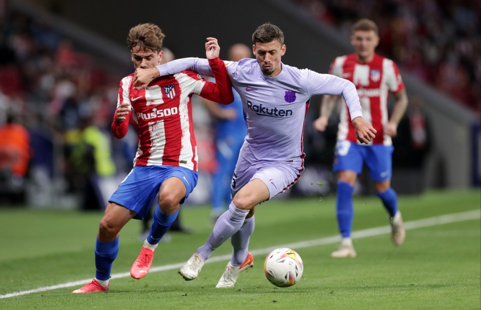 Barcelona defender Clement Lenglet is a reported January target for Newcastle