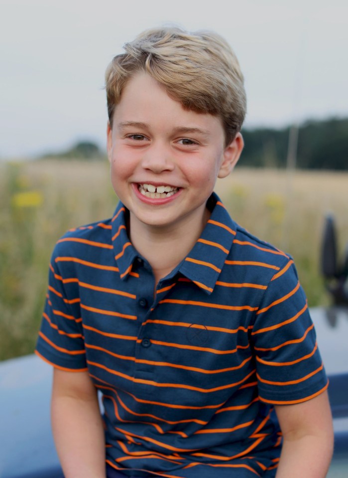 Prnce William has said he hopes the issue of climate change can be fixed by the time his children — George, eight, above, Charlotte, six, and Louis, three — are adults