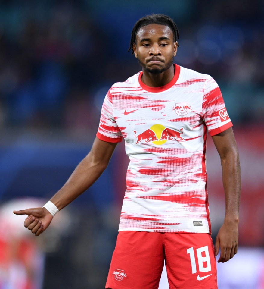 Christopher Nkunku has been in fine form for RB Leipzig this term