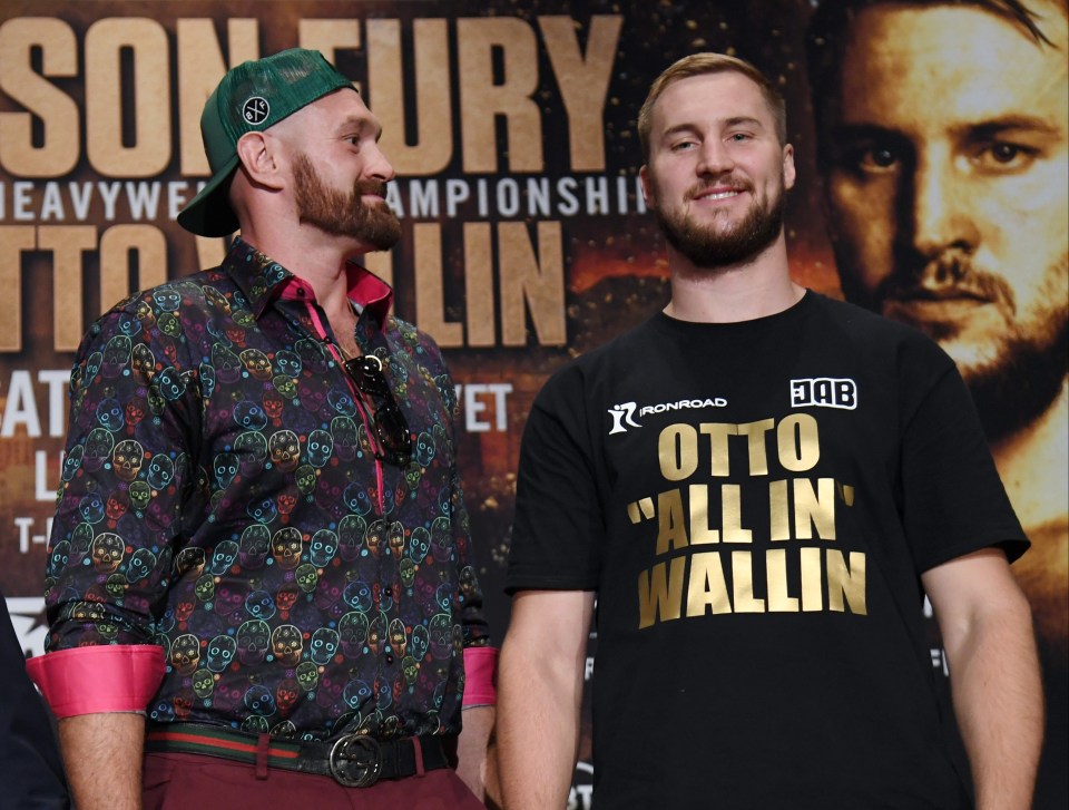 Swedish heavyweight Otto Wallin is desperate to face former foe Tyson Fury for the WBC title