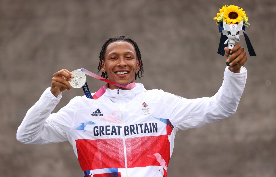 Team GB star Kye Whyte was part of a cycling squad which pushed BMX into the mainstream in 2021