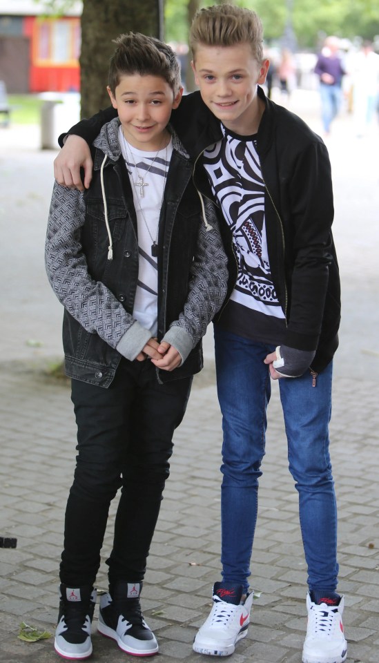 Bars and Melody, pals Leondre Devries and Charlie Lenehan, on BGT