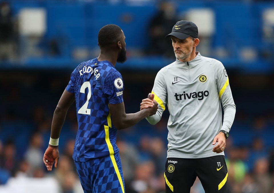 Rudiger, 28, has played well since uniting with Thomas Tuchel