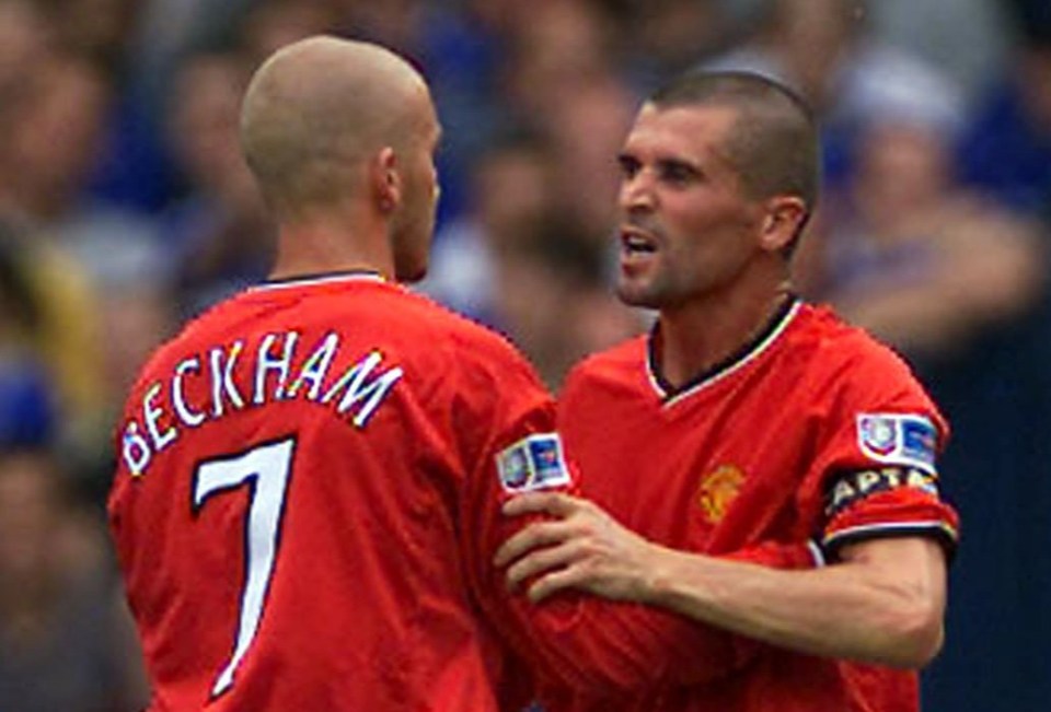 Becks shaved his head in the tunnel before the 2000 Charity Shield