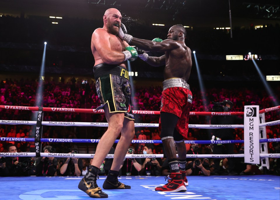 Tyson Fury knocked out Deontay Wilder in their trilogy