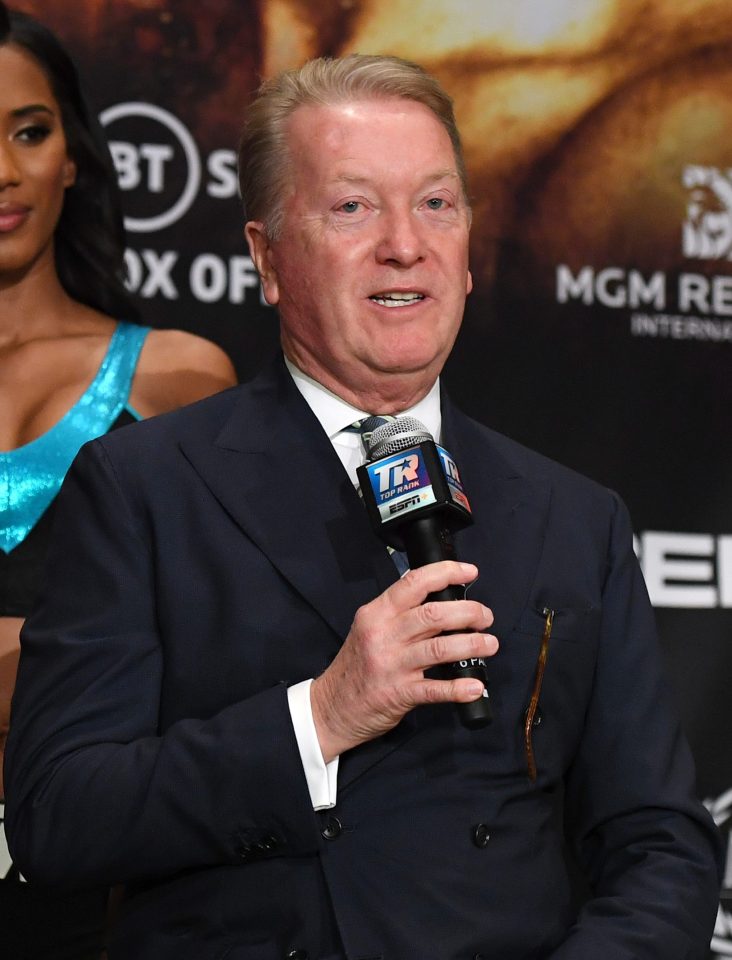 Frank Warren has confirmed are set to be completed on the fight this week