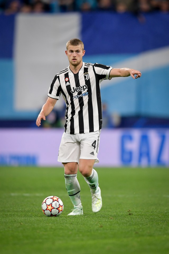 De Ligt hasn't nailed down a starting spot since arriving in Turin