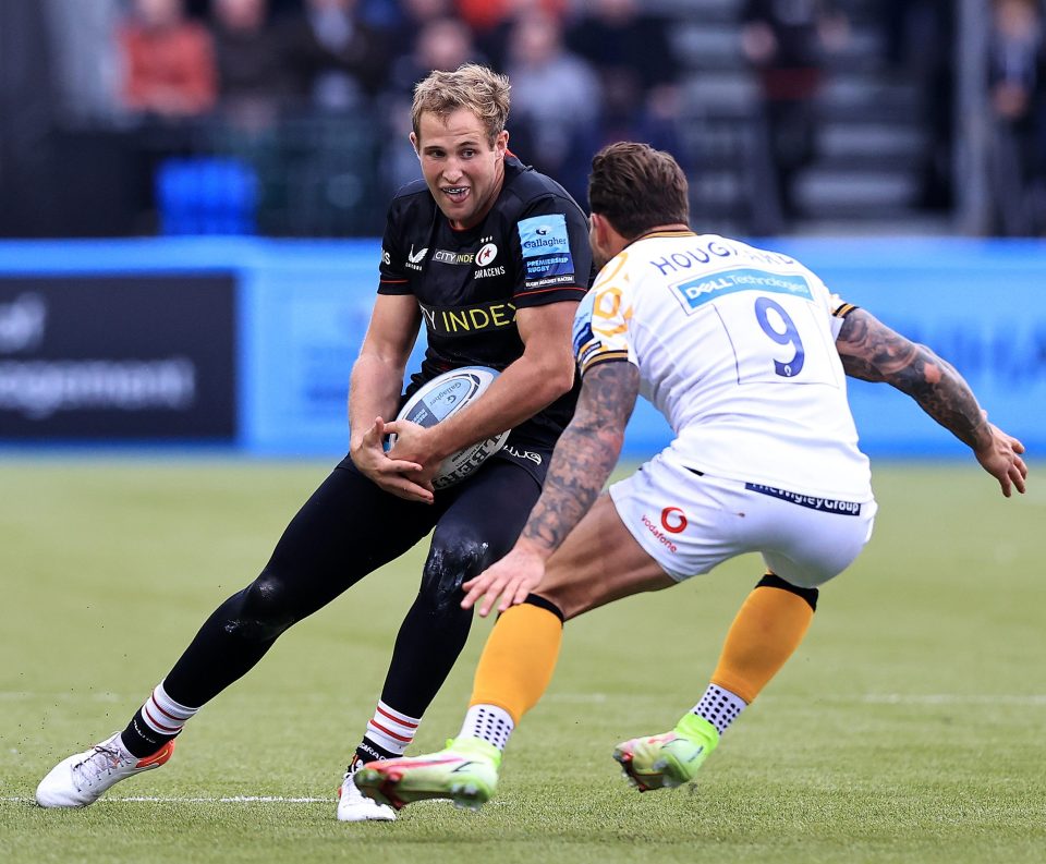 The tights were right for Malins against Wasps