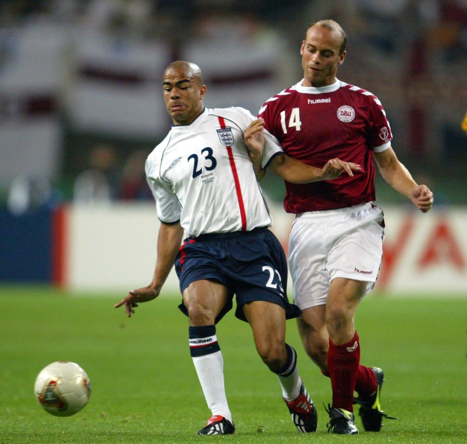 Kieron Dyer made 33 appearances for England